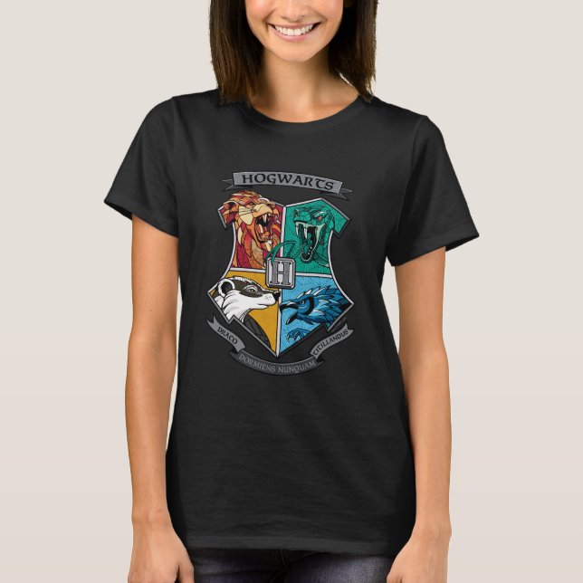 T-shirt Emblème croisé HOGWARTS™ (Devant)