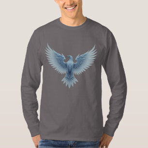 T-shirt Emblème d'aigle de cristal - Symbole Majestueux du