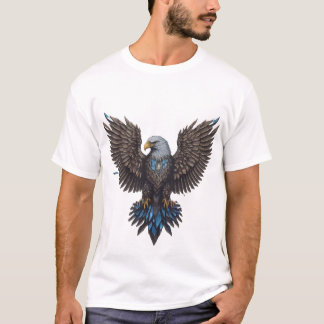 T-shirt Emblème d'aigle de cristal Tee