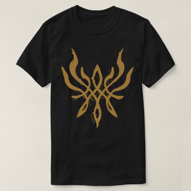 T-shirt Emblème de feu trois maisons Byleth Crest Flames B (Design devant)