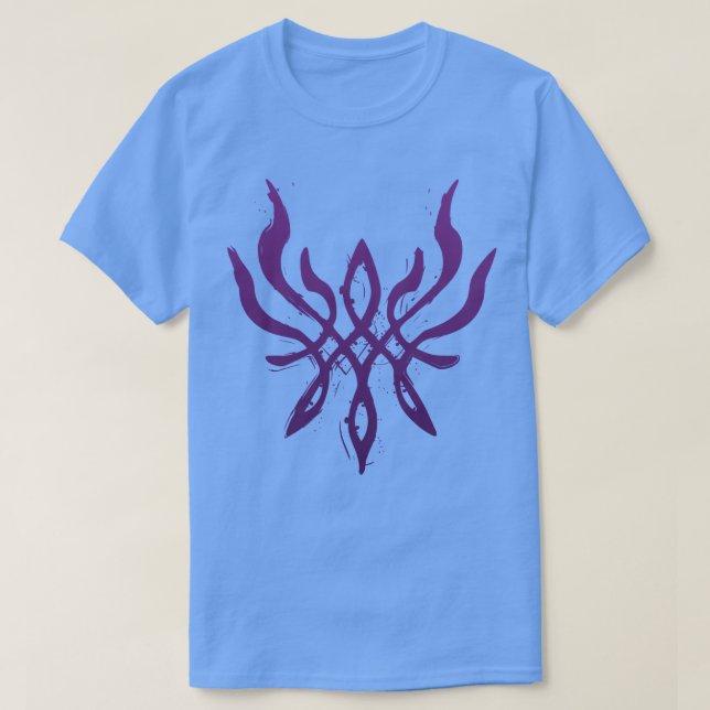 T-shirt Emblème de feu trois maisons Byleth Crest Flames B (Design devant)
