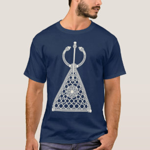 T-shirt Emblème de fibule amazighe marocaine de bijouterie