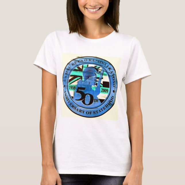 T-shirt emblème de la 50e fête nationale (Devant)