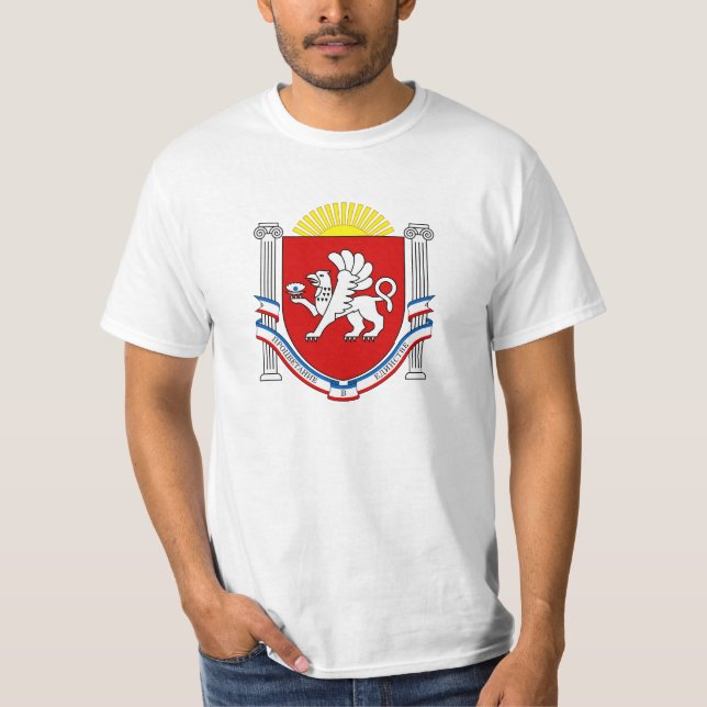 T-shirt Emblème de la Crimée (Devant)