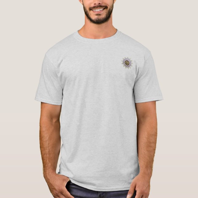 T-shirt Emblème de la passiflore | Les bases de la florais (Devant)