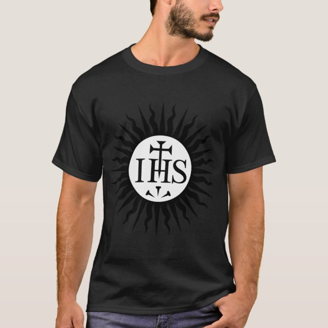 T-shirt Emblème de la Société de Jésus (Devant)