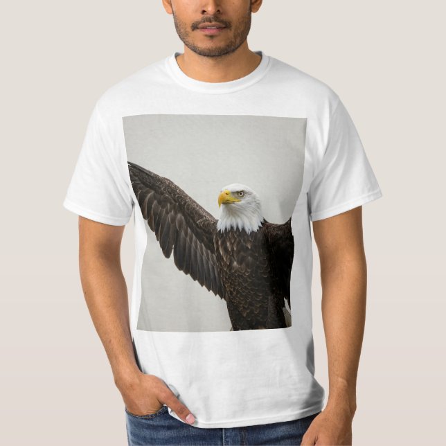 T-shirt Emblème de l'aigle chauve (Devant)