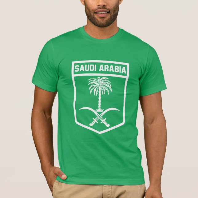 T-shirt Emblème de l'Arabie Saoudite (Devant)