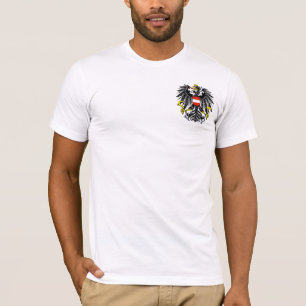 T-shirt emblème de l'autriche
