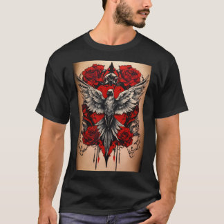 T-shirt Emblème de l'empereur : Chemise Dragon Chinoise