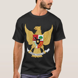 T-shirt emblème de l'indonésie