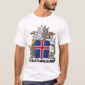 T-shirt emblème de l'islande