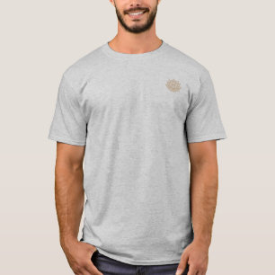 T-shirt Emblème de lotus en dentelle naturelle Blossom B