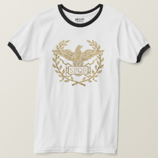 T-shirt Emblème de mosaïque d'aigle de l'Empire romain