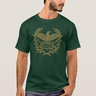 T-shirt Emblème de mosaïque d'aigle de l'Empire romain