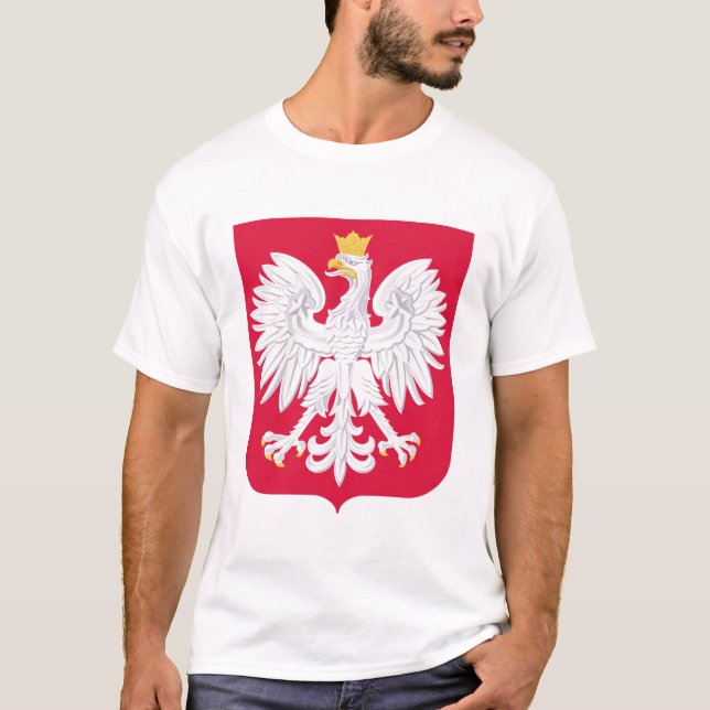 T-shirt emblème de poland (Devant)