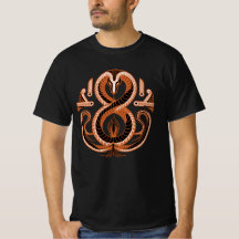 Emblème de serpent mystique