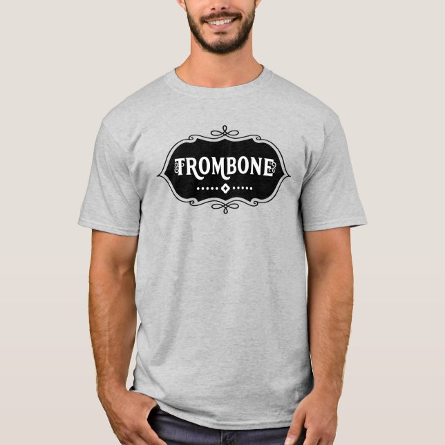 T-shirt Emblème de Trombone (Devant)