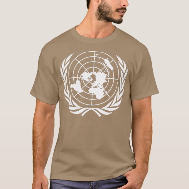 T-shirt Emblème des Nations Unies (Devant)