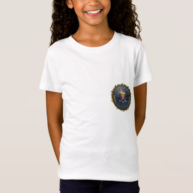 T-Shirt Emblème du FBI (Devant)