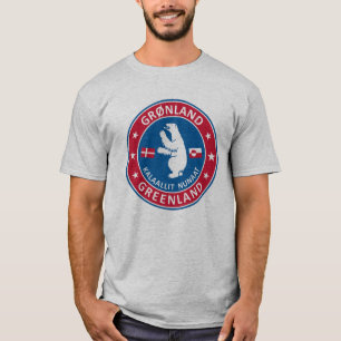 T-shirt Emblème du Groenland