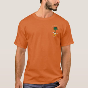 T-shirt emblème du Royaume d'Arabie saoudite