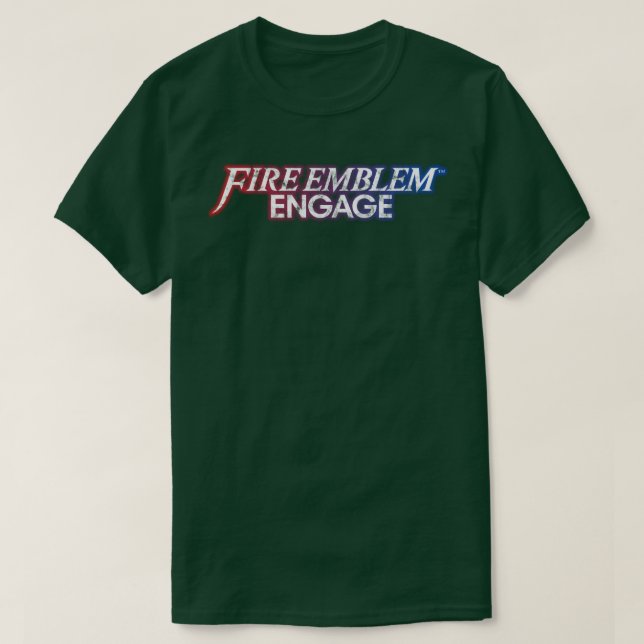 T-shirt Emblème Fire Engager Distressed Logo (Design devant)