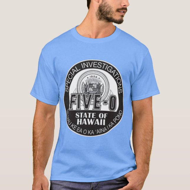 T-shirt Emblème Hawaii Five0 (Devant)