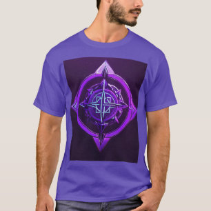 T-shirt Emblème mystique - Symbole pourpre Tee