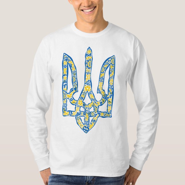 T-shirt Emblème national de l'Ukraine (Devant)