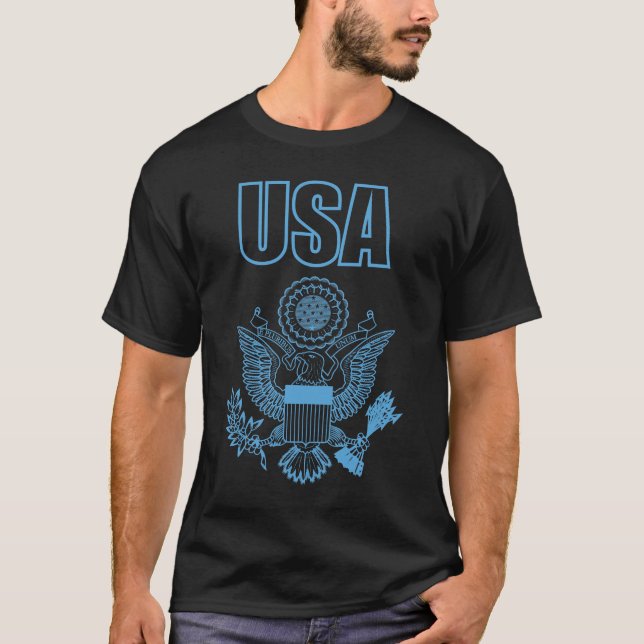 T-shirt emblème national des États-Unis (Devant)