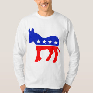 T-shirt Emblème politique du parti démocratique (âne)