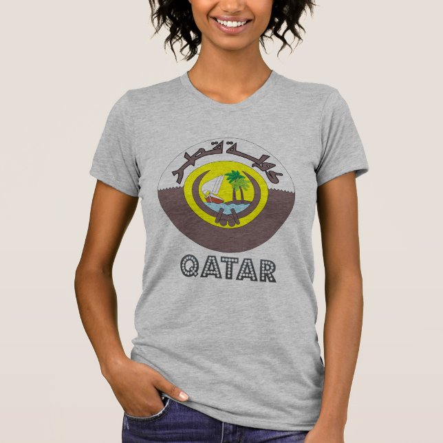 T-shirt Emblème qatari (Devant)