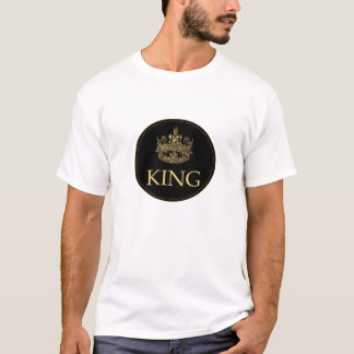 T-shirt Emblème royal du roi et de la couronne