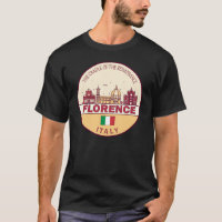 Emblème Skyline de Florence Italie