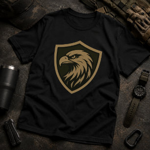 T-shirt Emblème Tactique Aigle Bouclier