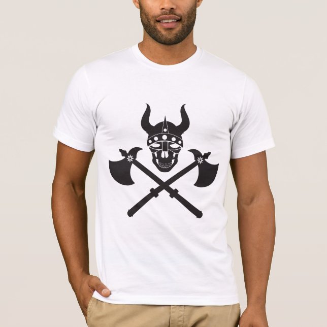 T-shirt emblème viking (Devant)
