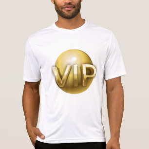 T-shirt Emblème VIP Or 3D Luxe
