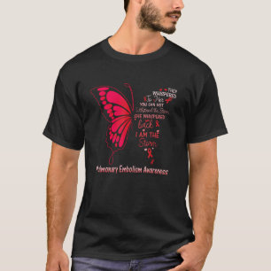 T-shirt Embolisme pulmonaire Je suis la tempête
