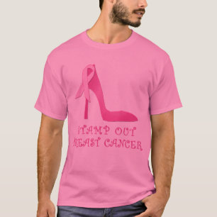 T-shirt Emboutissez les produits de cancer du sein