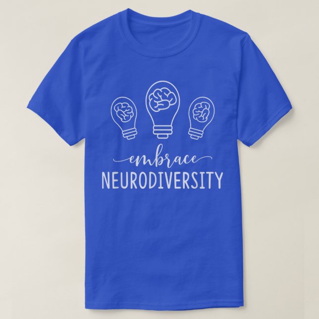 T-shirt Embrace Neurodiversité Tee SPED Enseignant Epileps (Design devant)