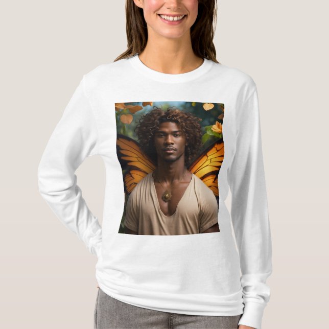 T-shirt Embrace Transformation, Wear Freedom. (Devant)