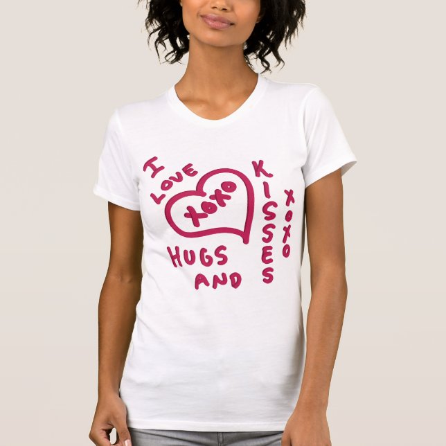 T-shirt Embrasages et baisers (Devant)