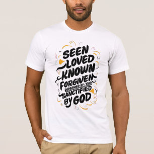 T-shirt Embrasse divine : Un message de foi et de rédempti