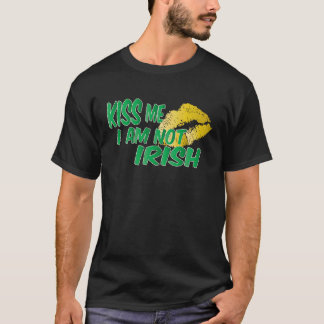 T-shirt Embrasse Je Ne Suis Pas Irlandais