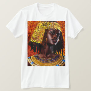T-shirt "Embrasse la Majesté des Reines Nubiennes"