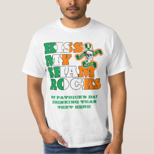 T-shirt Embrasse mes Shamrocks