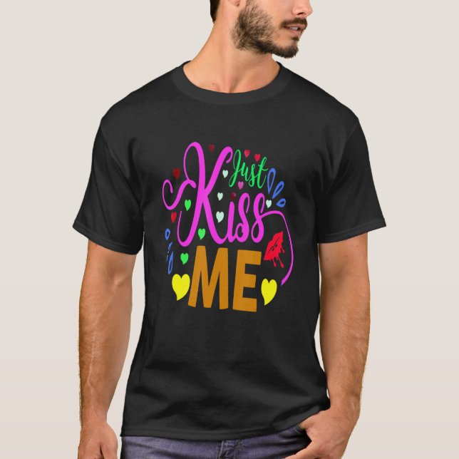 T-shirt Embrasse-moi (Devant)