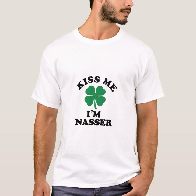 T-shirt Embrasse-moi, Im NASSER (Devant)