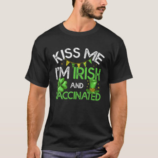 T-shirt Embrasse-moi Je suis irlandais